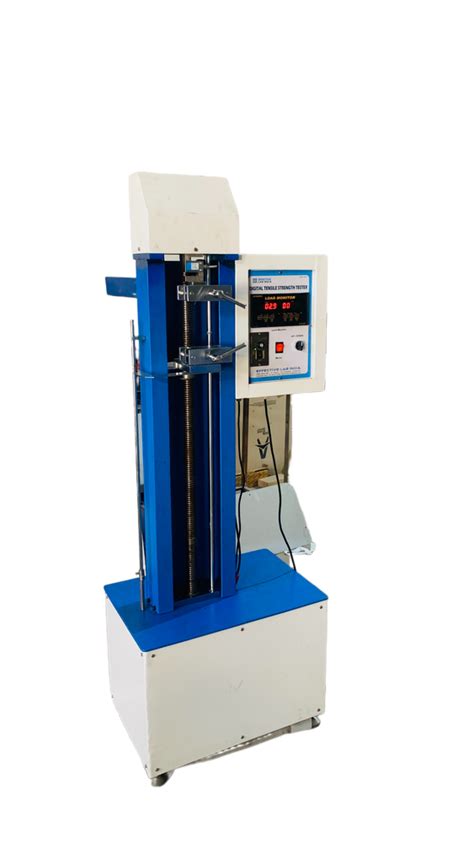 Digital Display Tensile Tester fabrication|Tensile Testing Machine Digital cum Computerised .